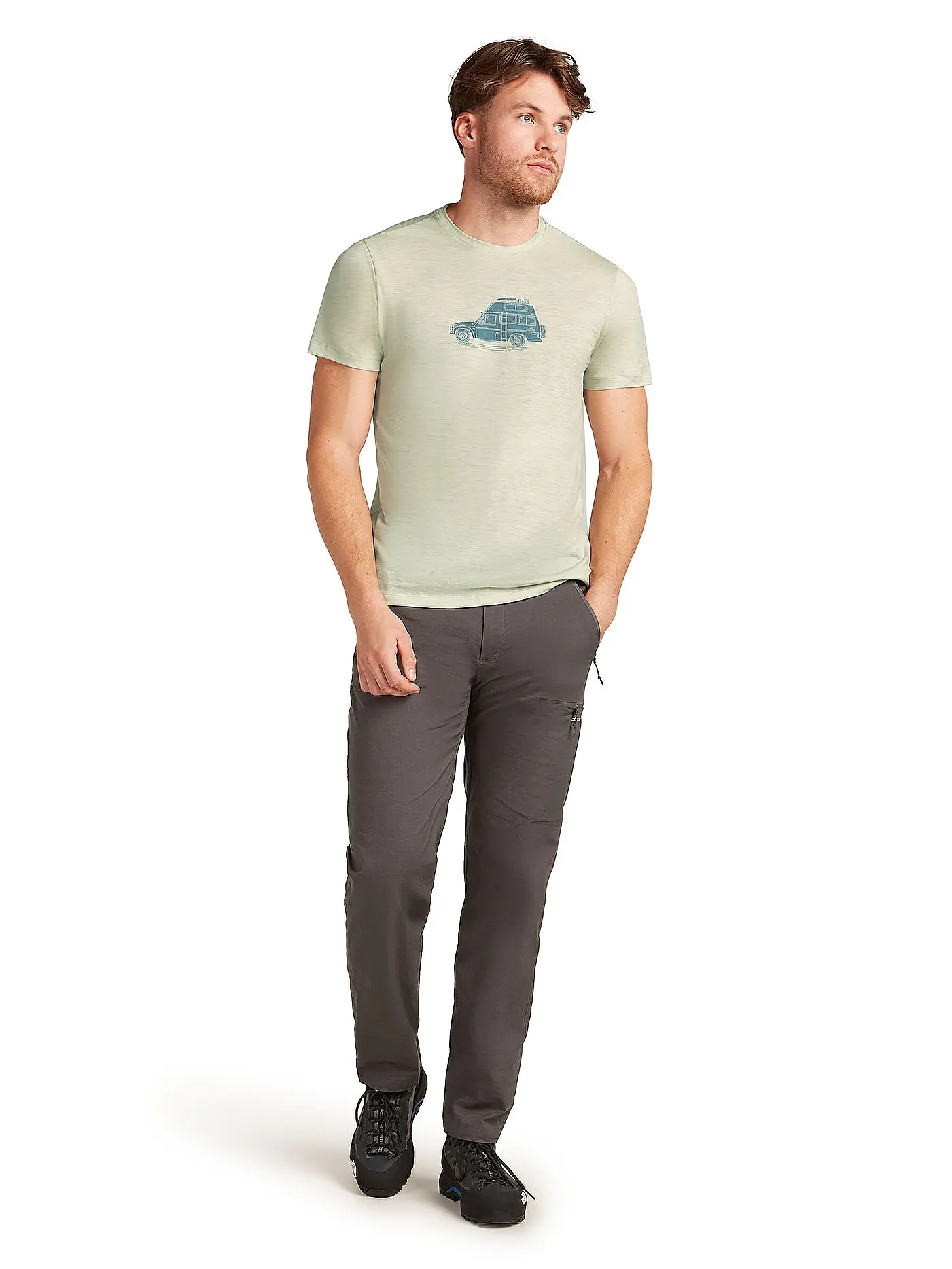 ICEBREAKER | Herren Funktionsshirt Camper 150 Tech | 